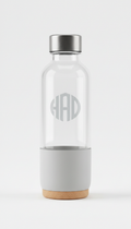 Monogram Glass Water Bottle
