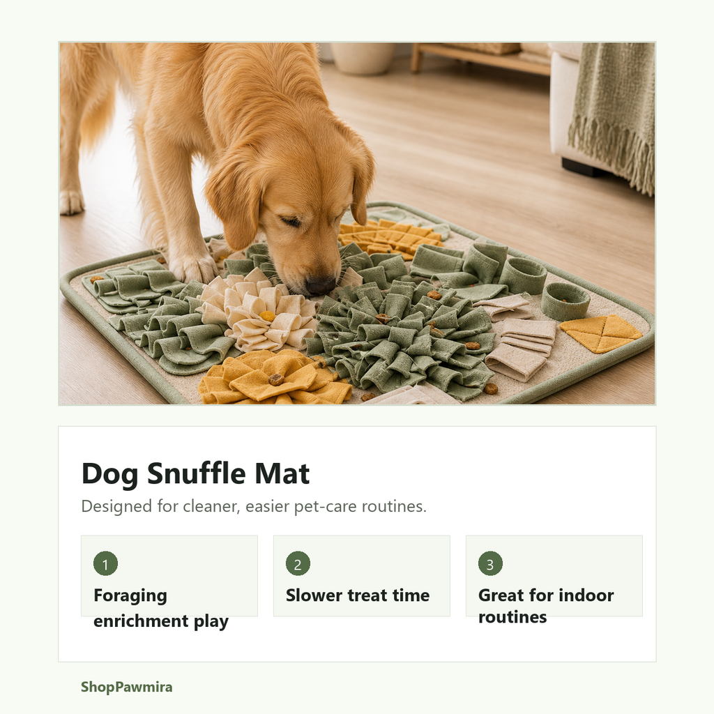 Dog snuffle mat key benefits