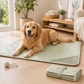 Foldable pet cooling mat for summer comfort